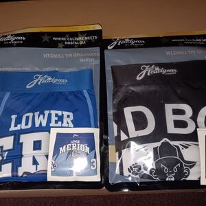 XL Headgear Classics Men's Boxer- Blue Kobe and Black Bad Boy